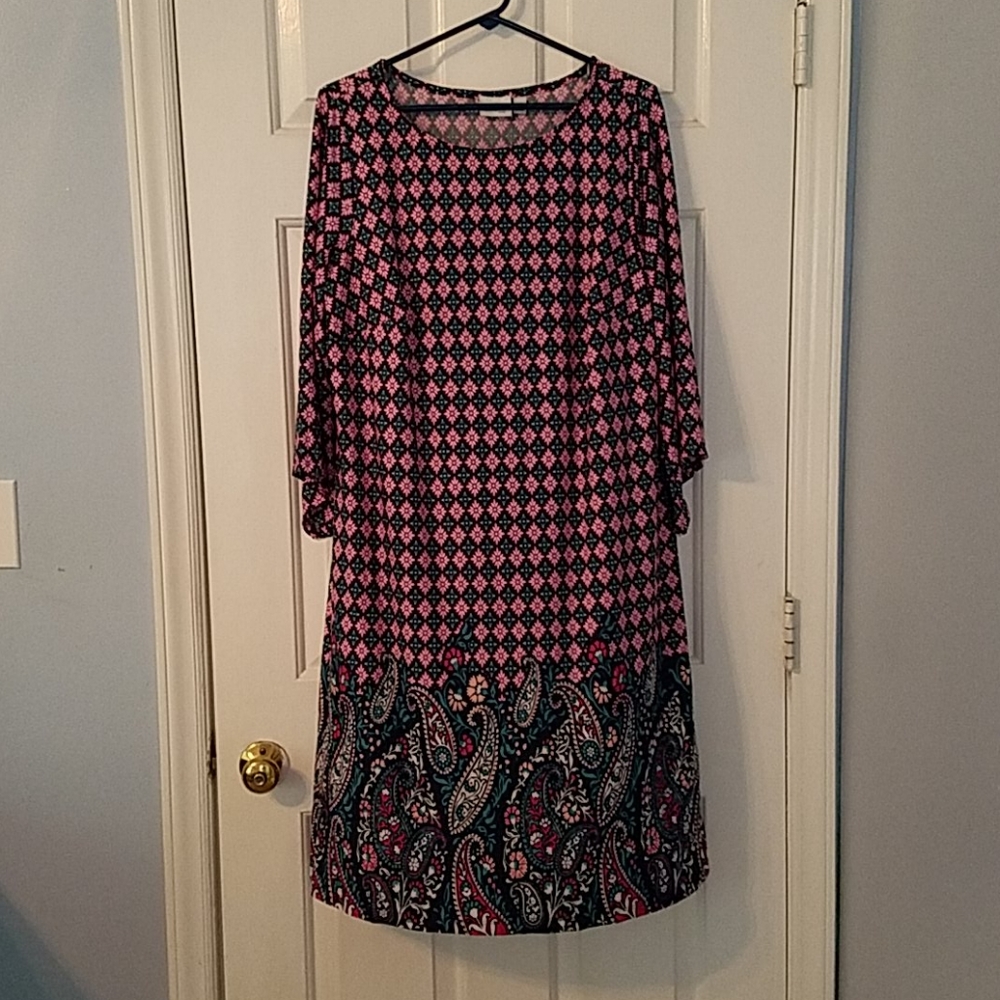 Kim Rogers  - Long Sleeve Dress